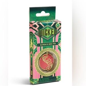 Universal Wicked Glinda's Shiz Pin - Pink and Gold